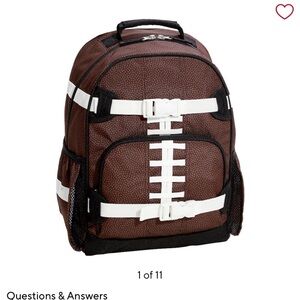 Pottery Barn Children’s Football Backpack